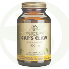 Garra de gato 1000Mg. 90 comprimidos Solgar