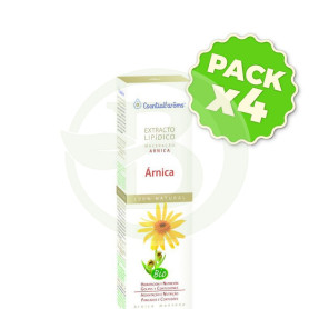 Pack 4x Extracto Lipídico de Árnica Ecocert 500Ml. Esential Aroms
