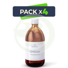 Pacote com 4x Óleo de Massagem Sensual 1L Esential Aroms