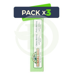 Pacote com 3 cremes dentais de mirra e própolis 75ml. Corpo Saudável