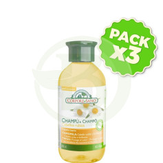 Pack 3x Champú Henna Cabello Rubio 300Ml. Corpore Sano