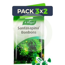 Pack 3x2 Caramelos Santasapina Bonbons 100Gr. Bioforce