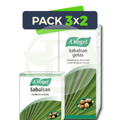 Pacote 3x2 Sabalsan 30 Cápsulas A.Vogel