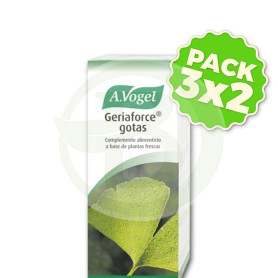 Pack 3x2 Ginkgoforce 100Ml. A. Voguel (Bioforce)