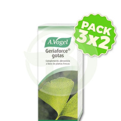 Pacote 3x2 Ginkgoforce 100ml. A. Voguel (Bioforce)