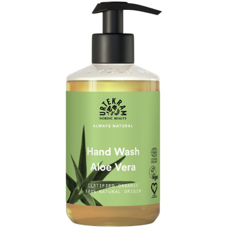 Sabonete líquido para mãos Urtekram Aloe Vera 300ml