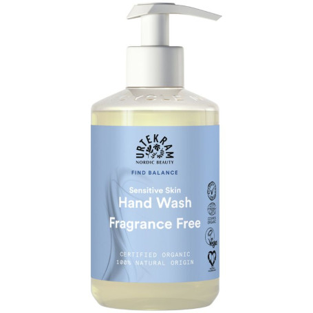 Sabonete líquido para mãos sem fragrância Urtekram 300ml