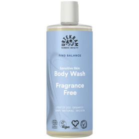 Sabonete Líquido Corporal Sem Fragrância Urtekram para Pele Sensível 500ml
