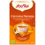 Chá Yogi de Cúrcuma e Laranja com 17 Filtros