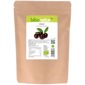 Açaí em pó orgânico 70G Bibonatur