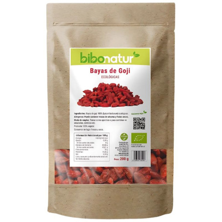 Bagas de Goji Eco 200G Bibonatur