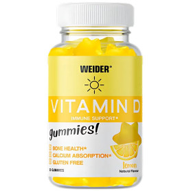 Gomas de vitamina D 50 gomas Weider