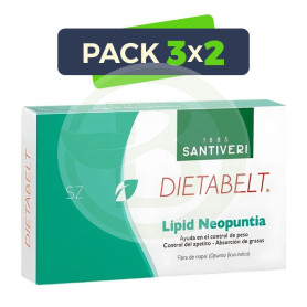 Pack 3x2 Dietabelt Sazia Lipid Neopuntia 30 Comprimidos Santiveri