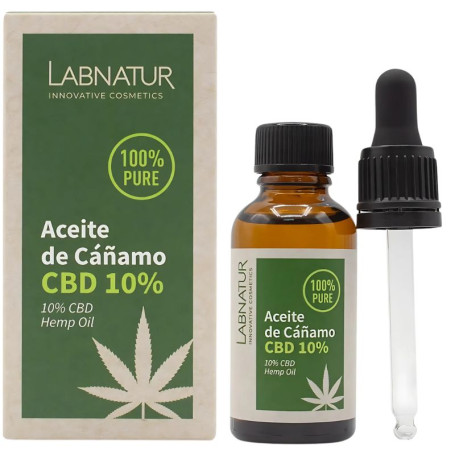 Óleo de Cânhamo 100% Puro com 10% de CBD 30ml Labnatur
