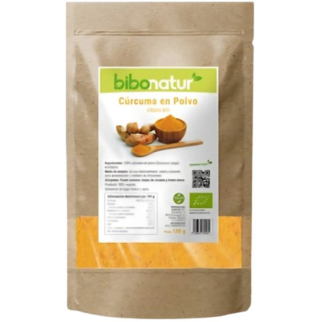 Cúrcuma em Pó Eco 150G Bibonatur