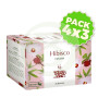 Pack 4x3 Infusión De Hibisco (Flor De Jamaica) 20 Bolsitas Dietmed