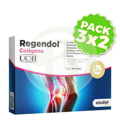 Pack 3x2 Regendol Uc Ii 30 Comprimidos Eladiet