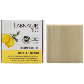Labnatur Shampoo Sólido Orgânico para Cabelos Oleosos 75g