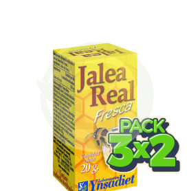 Pack 3x2 Jalea Real Fresca 20Gr. Ynsadiet