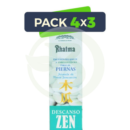 Pack 4x3 Descanso Zen 250Ml. Rhatma