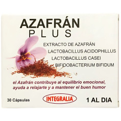 Saffron Plus 30 Cápsulas Integralia