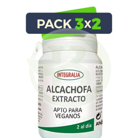 Pack 3x2 Extracto De Alcachofa 60 Cápsulas Integralia