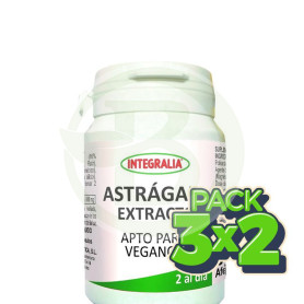 Pack 3x2 Extracto De Astrágalo 60 Cápsulas Integralia