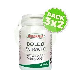 Pacote 3x2 Extrato de Boldo 60 Cápsulas Integralia