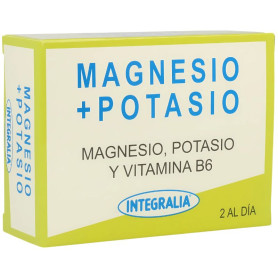 Magnésio + Potássio 120 Cápsulas Integralia