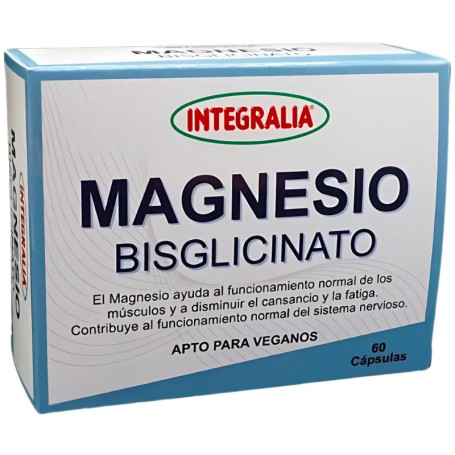 Bisglicinato de Magnésio 60 Cápsulas Integralia