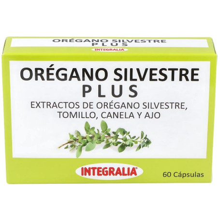 Orégano Selvagem Plus 60 Cápsulas Integralia