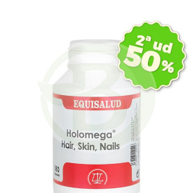 Holomega Hair Skin Nails 180 Cápsulas Equisalud Pack (2a Ud al 50%)