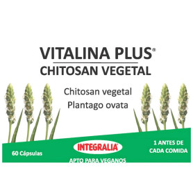 Vitalina Plus Quitosana Vegetal 60 Cápsulas Integralia