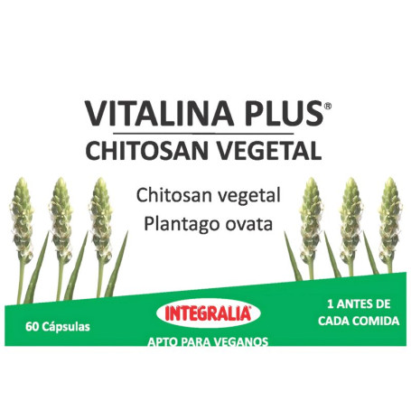 Vitalina Plus Quitosana Vegetal 60 Cápsulas Integralia