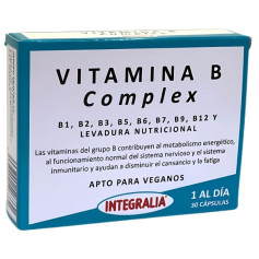 Complexo de Vitamina B 30 Cápsulas Integralia