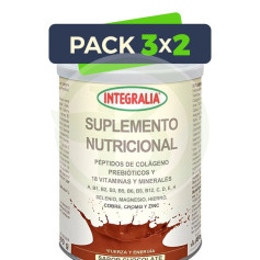 Pacote 3x2 Suplemento Alimentar Sabor Chocolate 300G Integralia
