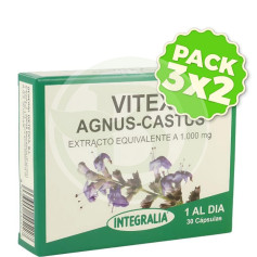 Pacote 3x2 Vitex Agnus Castus 30 Cápsulas Integralia