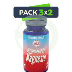 Pacote 3x2 Bisglicinato de Magnésio 90 Cápsulas Vegetais Ynsadiet