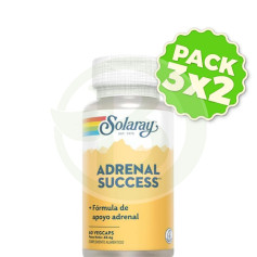 Pacote 3x2 Sucesso Adrenal Solaray 60 cápsulas