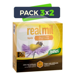 Pacote 3x2 frascos Realmil 20 Santiveri