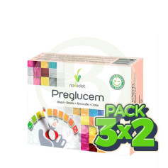 Pacote 3x2 Preglucem 60 Cápsulas Diet Nova