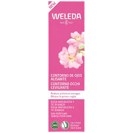 Contorno de Olhos Suavizante de Rosa Mosqueta e Chá Branco 12ml Weleda
