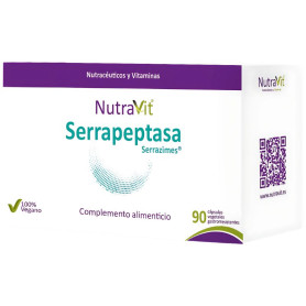 Serrapeptase Serrazime 90 Cápsulas Nutravit