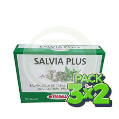 Pacote 3x2 Salvia Plus 60 Cápsulas Integralia