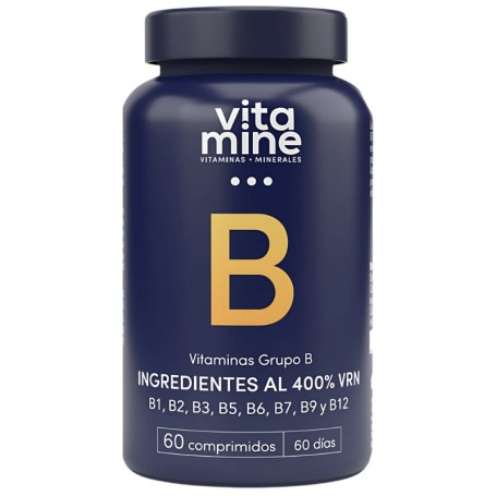 Vitaminas do grupo B 500mg 60 comprimidos Herbora