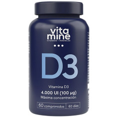 Vitamina D3 400Mg 60 Comprimidos Herbora