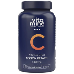 Vitamina C Pura 1000mg 60 Comprimidos Herbora