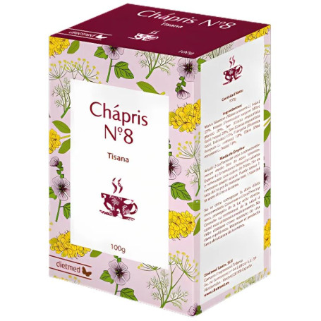 Chá Nº8 Chápris 100G Dietmed