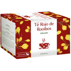 Infusão de chá vermelho Rooibos Dietmed 20 sachês