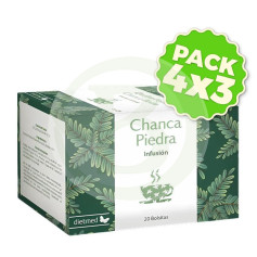 Pacote 4x3 Infusão de Chanca Piedra (Quebra-pedra) 20 Sachês Dietmed
